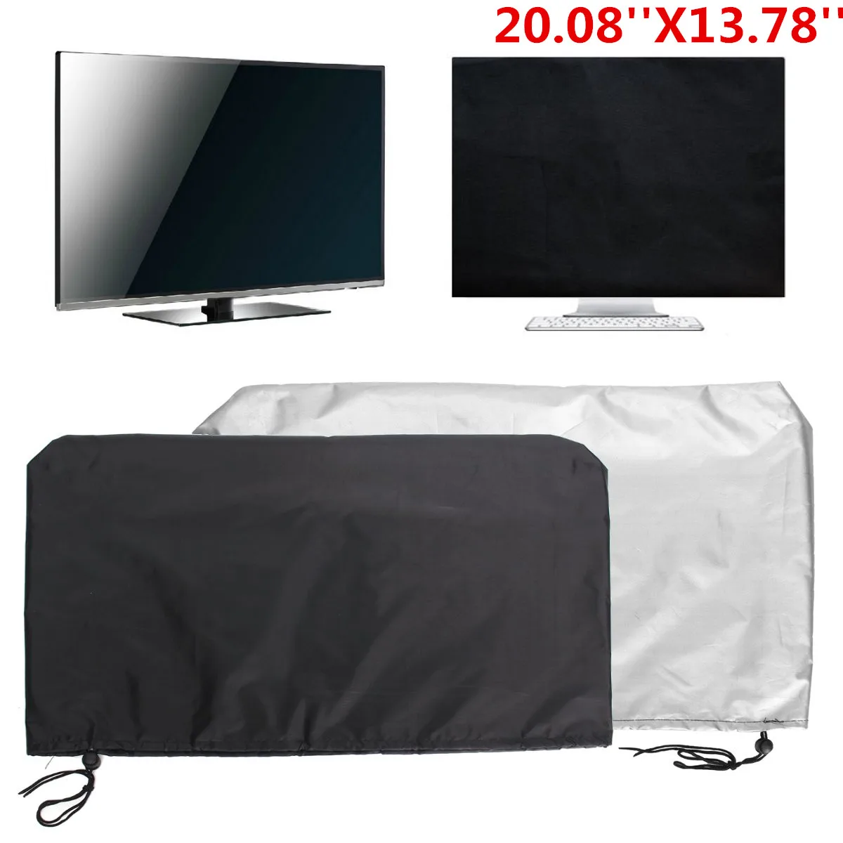 Защитный чехол для ЖК экрана пылезащитный монитора компьютера серебристый