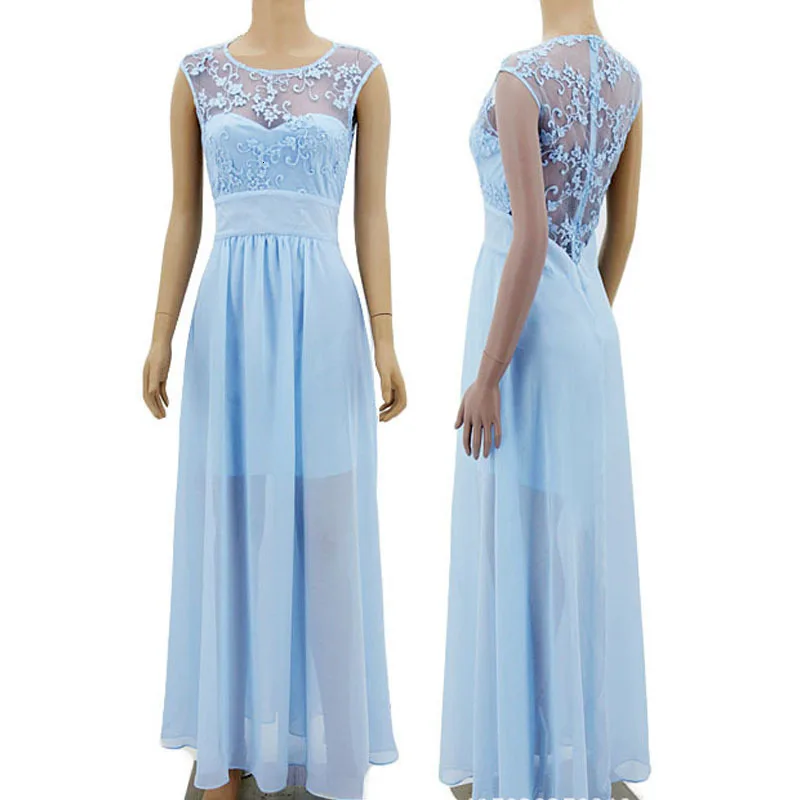 MS ragdoll сексуальное длинное платье без рукавов элегантное женское вечернее