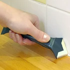 Силиконовый скребок 5 в 1, 5 шт., для заделки цемента, герметик, набор инструментов для чистки и удаления, набор ручных инструментов