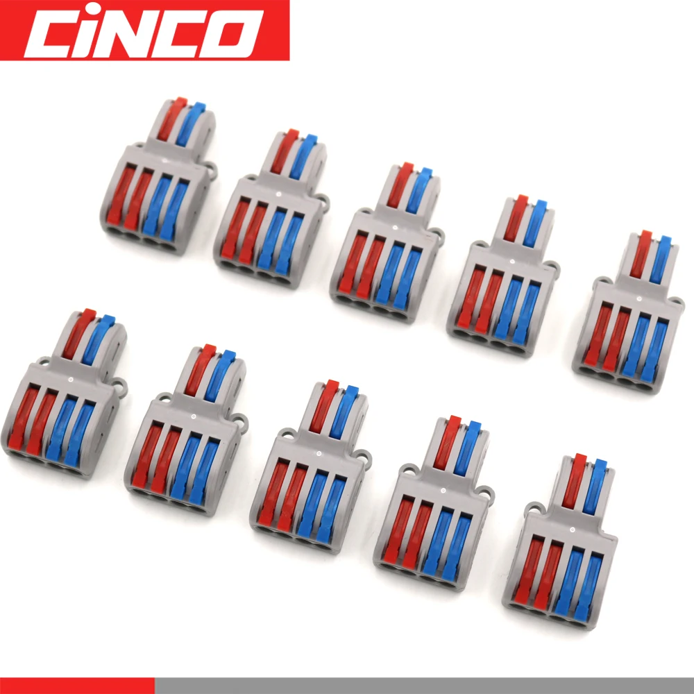10 шт./лот Новинка 32A Универсальный мини быстрый разъем провода проводка кабеля