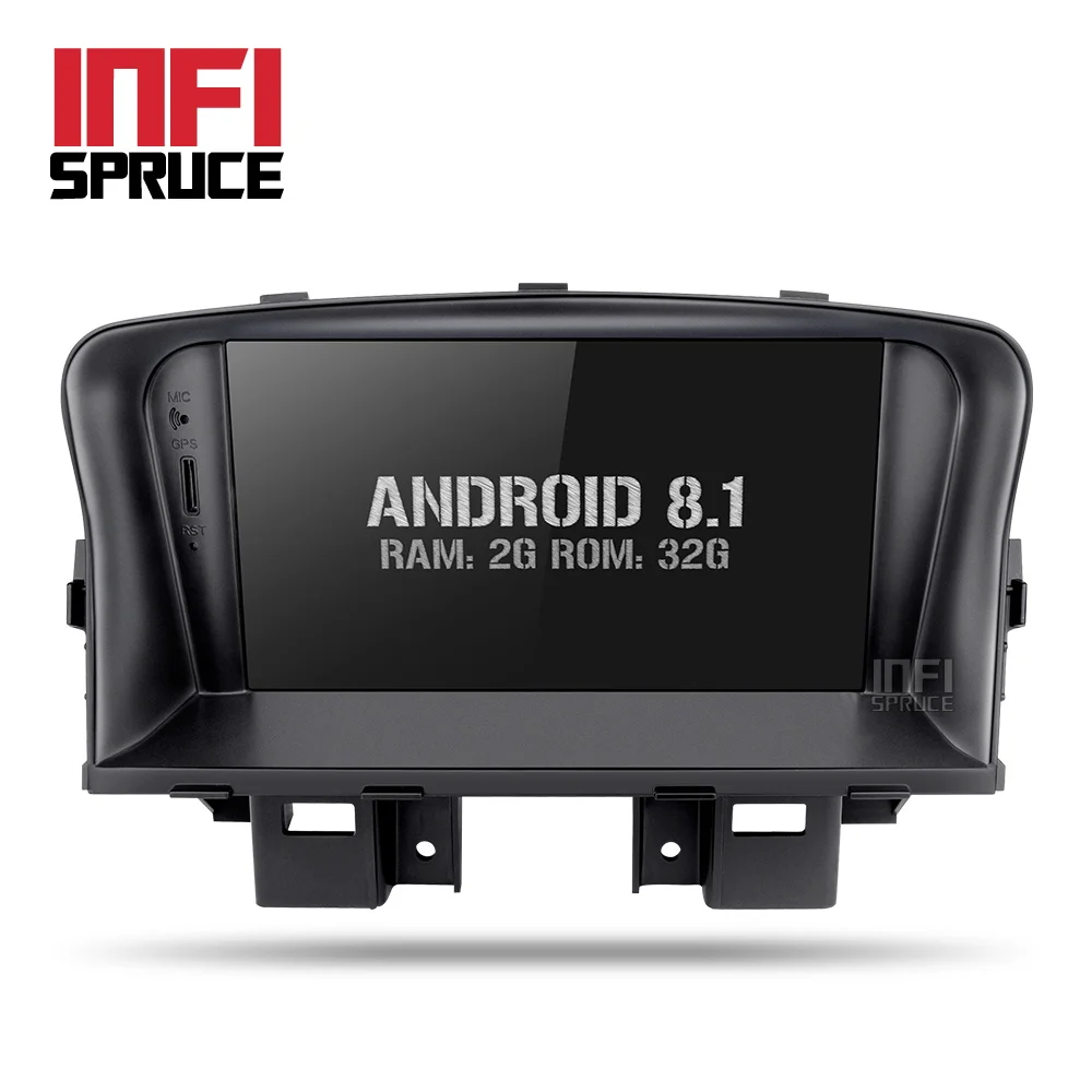 Автомобильный dvd-плеер gps для Chevrolet Cruze 2008-2012 с навигацией радио 2 din стерео Android 8 1 2G +