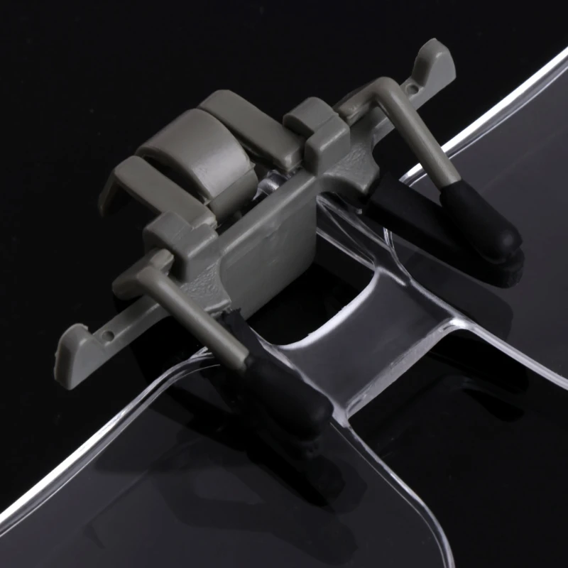 2X стекло es стиль увеличительное лупа с зажимом для чтения|Лупы| |