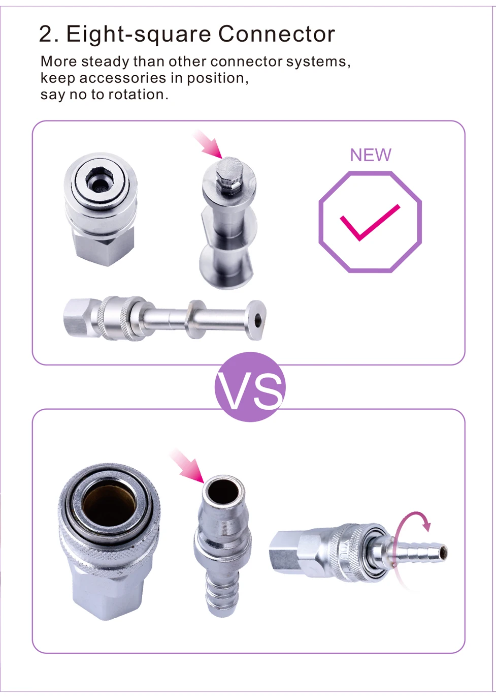 Переходник секс-машина Hismith системный соединитель быстрый воздушный старый