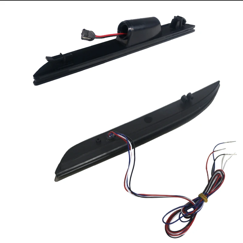 

iJDM Car led For 15-17 Ford Mustang Bumper Reflector Lights and Rear Side Marker Lamps,Tail/Brake or Rear Fog Lamps Turn Signal