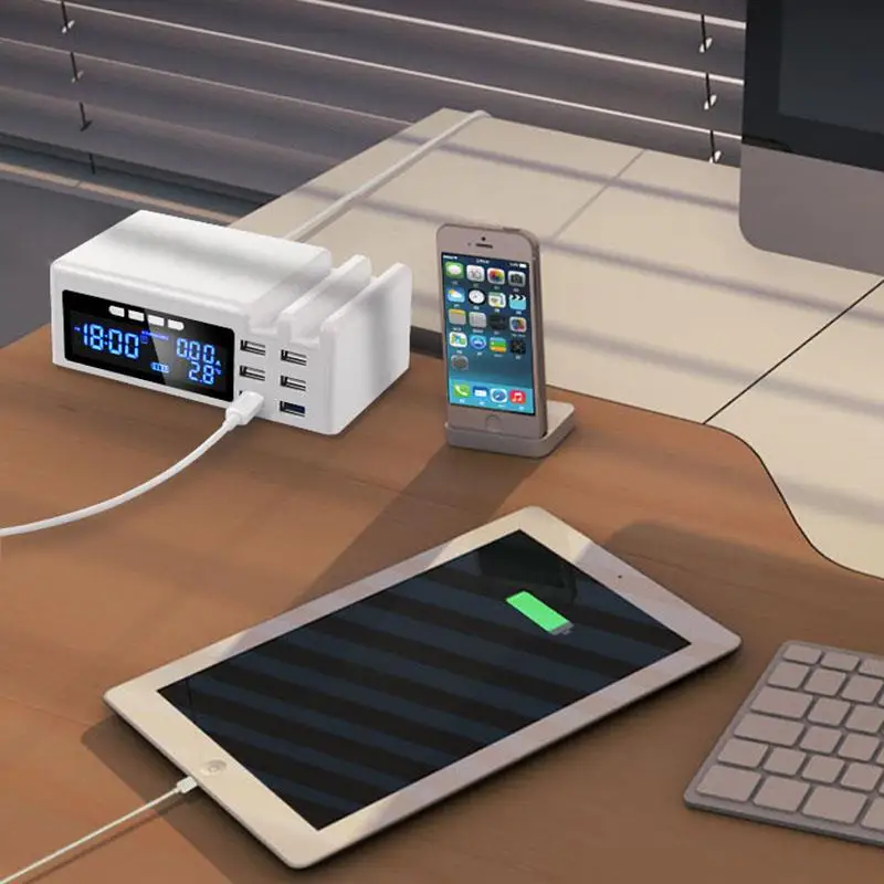 Usb зарядная станция 6 портовая для телефона и других USB зарядных