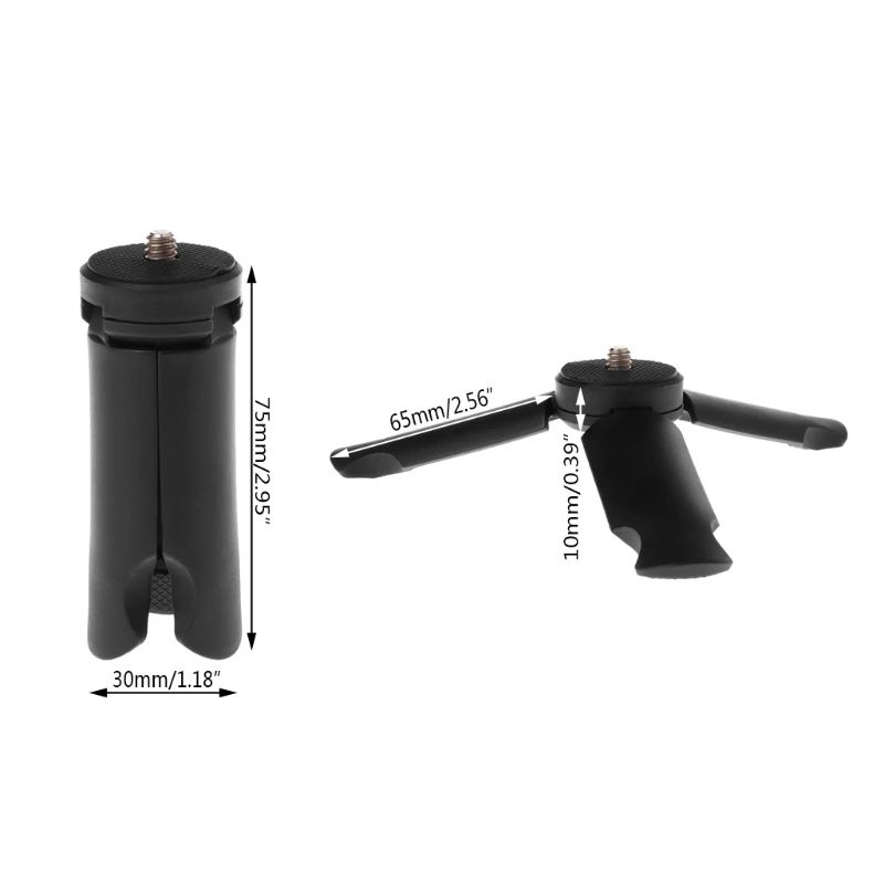 

Universal Mini Tripod Stand 1/4'' For Smartphone Action Camera Holder Monopod