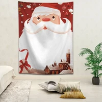 merry christmas tapestry customizable bohemian wall hanging room carpet hd tapestries art home decoration accessories 70x100cm