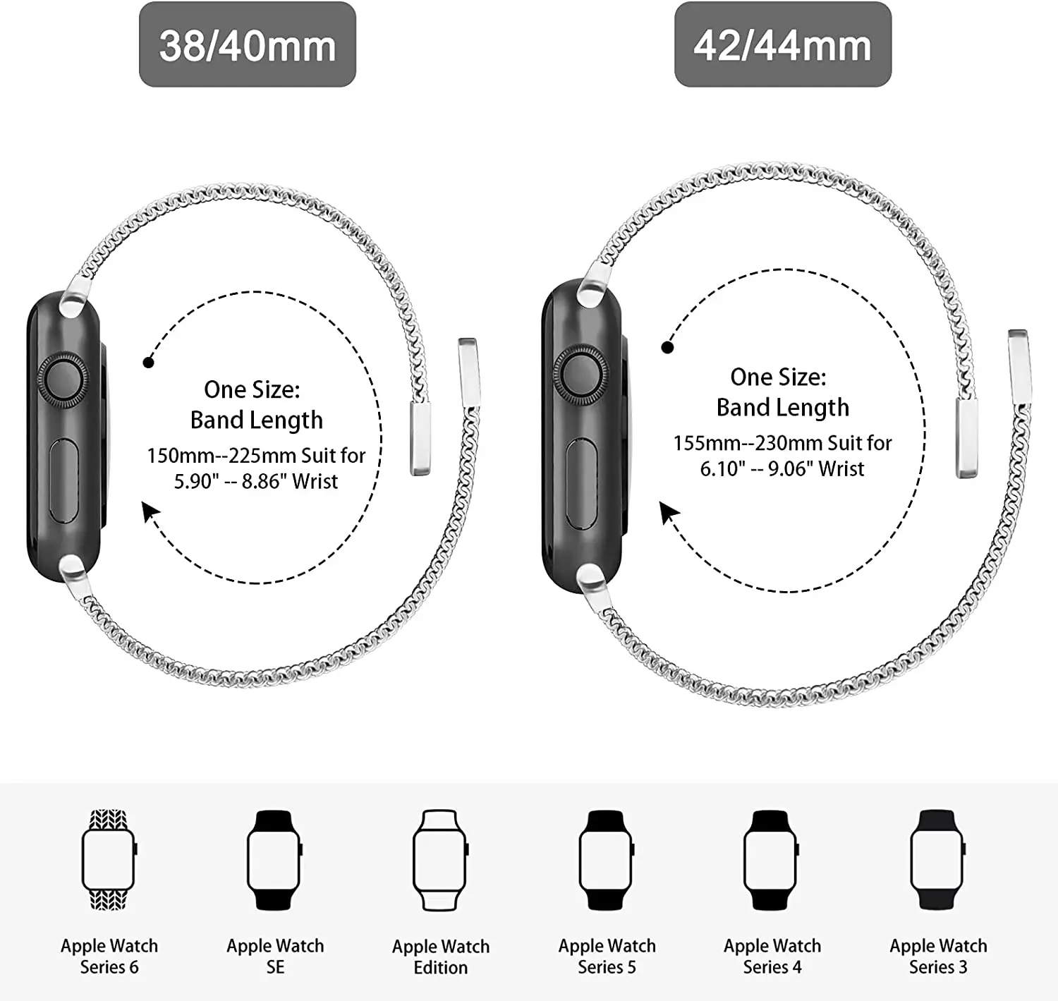 

Strap for Apple Watch Band 44mm 40mm 38mm 42mm 44 Mm Accessorie Magnetic Loop Metal Smartwatch Bracelet IWatch Serie 3 4 5 6 Se