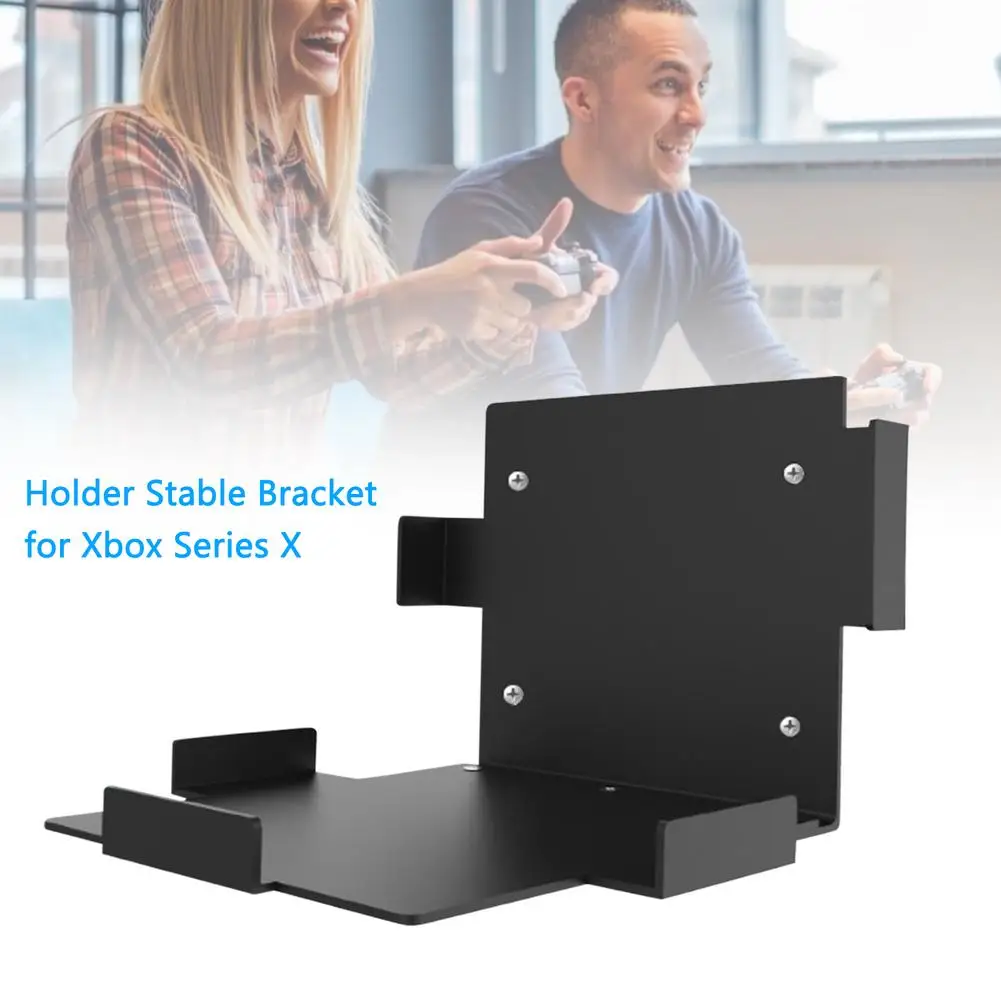 

High Quality Metal Game Console Wall Holder Stable Bracket For Xbox Series X Game Console Wall Bracket Easy Install