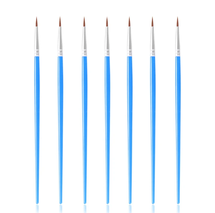 10 шт. новая нейлоновая кисть для волос ручка с крючком линий художественная