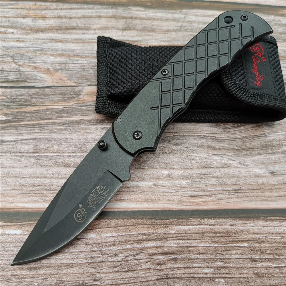 SR 5Cr13 складной нож из нержавеющей стали для выживания на природе кемпинга