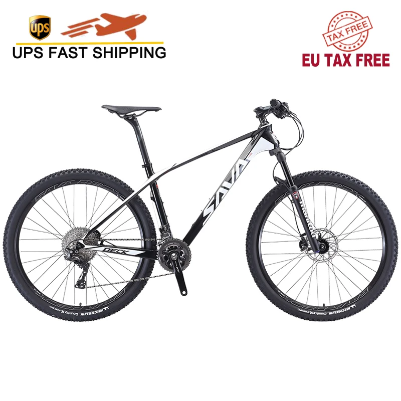 SAVA DECK700 Мужской горный велосипед из углеродного волокна 29 mtb с SHIMANO XT M8000