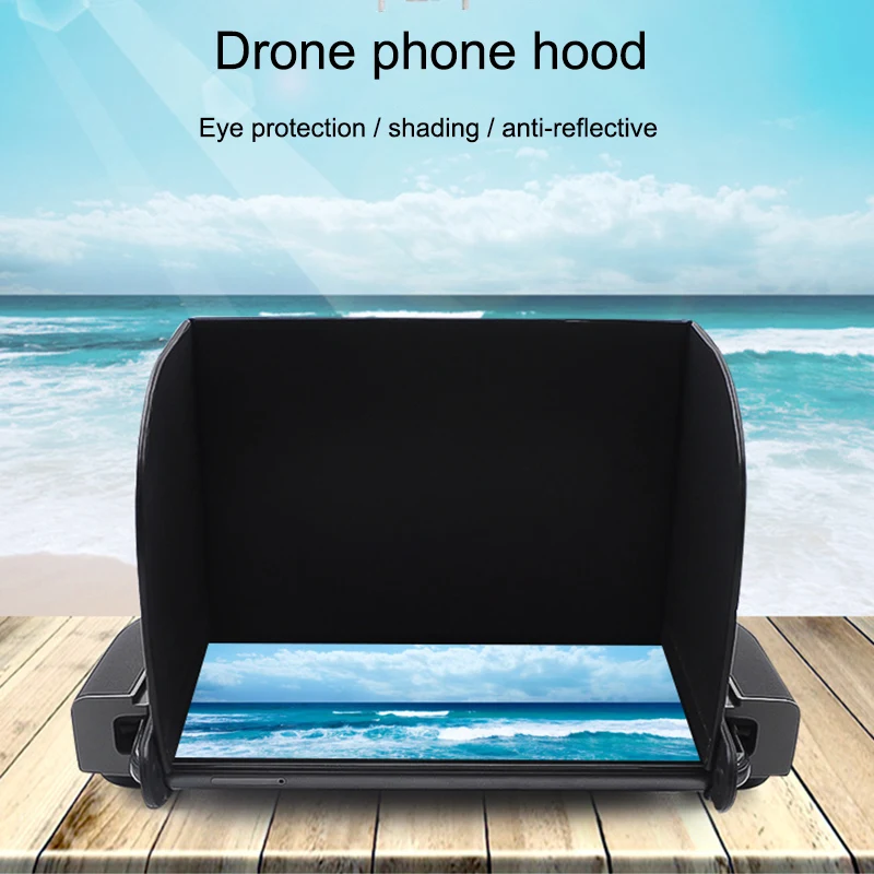 Newly Sun Hood Sunshade Cover Compatible for DJI Drone Remote Controller Phone Monitor Smartphones 999 | Электроника