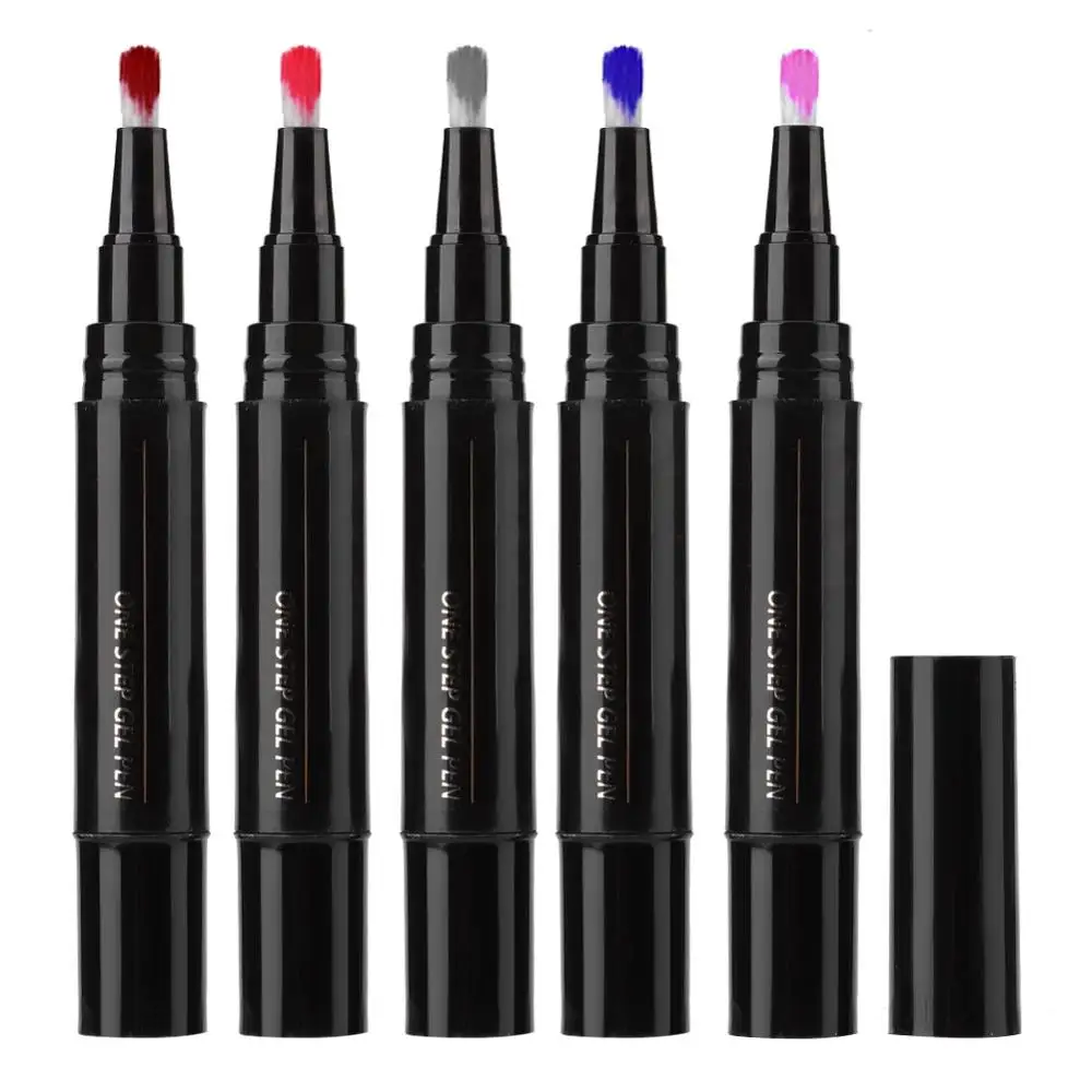 Гель для ногтей 3 в 1 Гель-лак кисточка дизайна Лаки гель Полировочный Карандаш