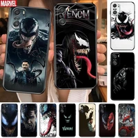 hd venom marvel phone case for xiaomi mi 11 lite pro ultra 10s 9 8 mix 4 fold 10t 5g black cover silicone back prett