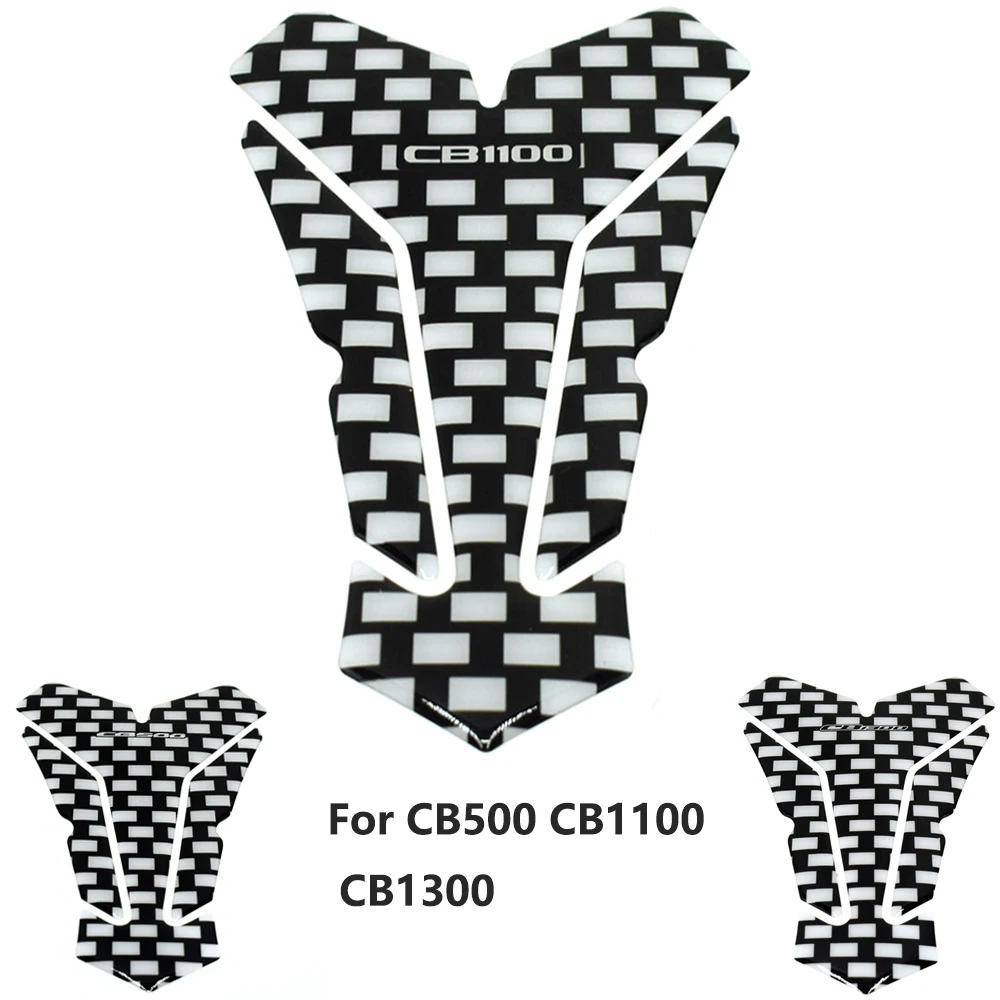 

For Honda CB500 CB500X CB500F CB1100 CB1300 Custom 3D Tank Pad Protector