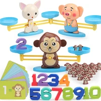 rctown learning toys for 0 3 years old animal puzzle early education math balance math toys for game kids