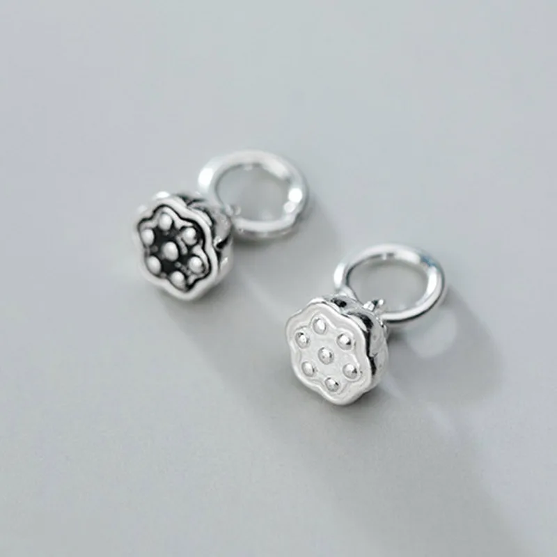 

Подвески-талисманы ручной работы из серебра 925 пробы, 6,5 мм