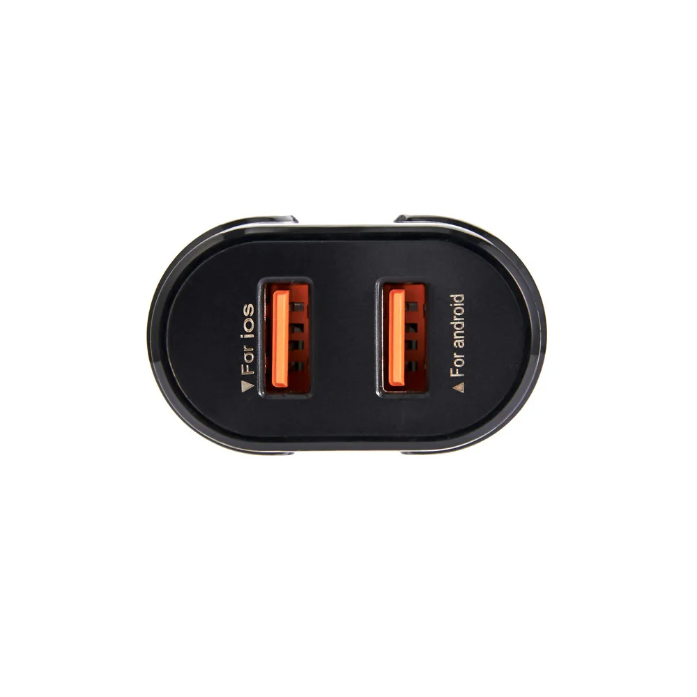 MOSUNX 5V / 2.4A Dual USB Автомобильное зарядное устройство для быстрой зарядки iPhone XS Max
