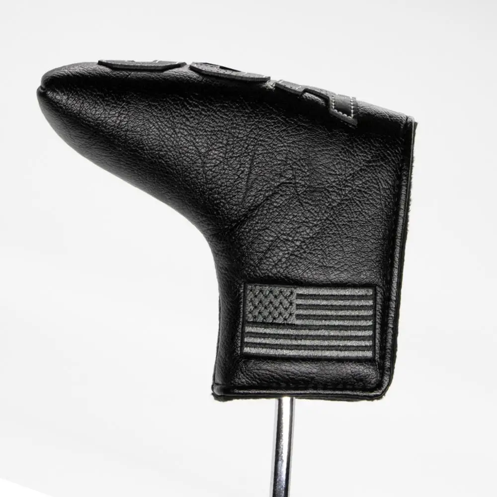 Чехол для клюшки гольфа США Amarica головные уборы клюшек чехол кожаный магнитный на