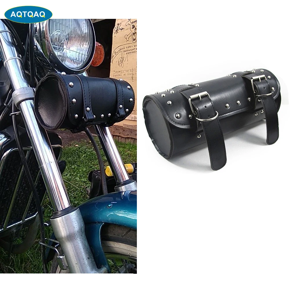 1 шт. мотоциклетный чехол для вилок из искусственной кожи сумка на руль