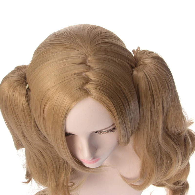 Парик для косплея из аниме Game Persona 5 Анны такамаки синтетический с пантерой