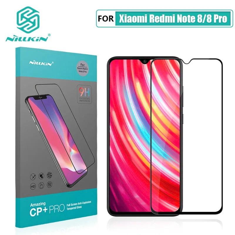 Стекло NILLKIN Amazing XD + CP 9H для Redmi Note 8 защита экрана закаленное стекло Xiaomi Note8 Pro 6 3/6