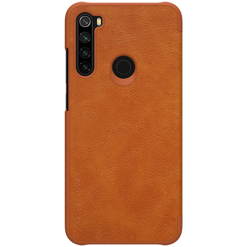 Новинка 2019 чехол для Xiaomi Redmi Note 8 NILLKIN из искусственной кожи флип-чехол кожаный