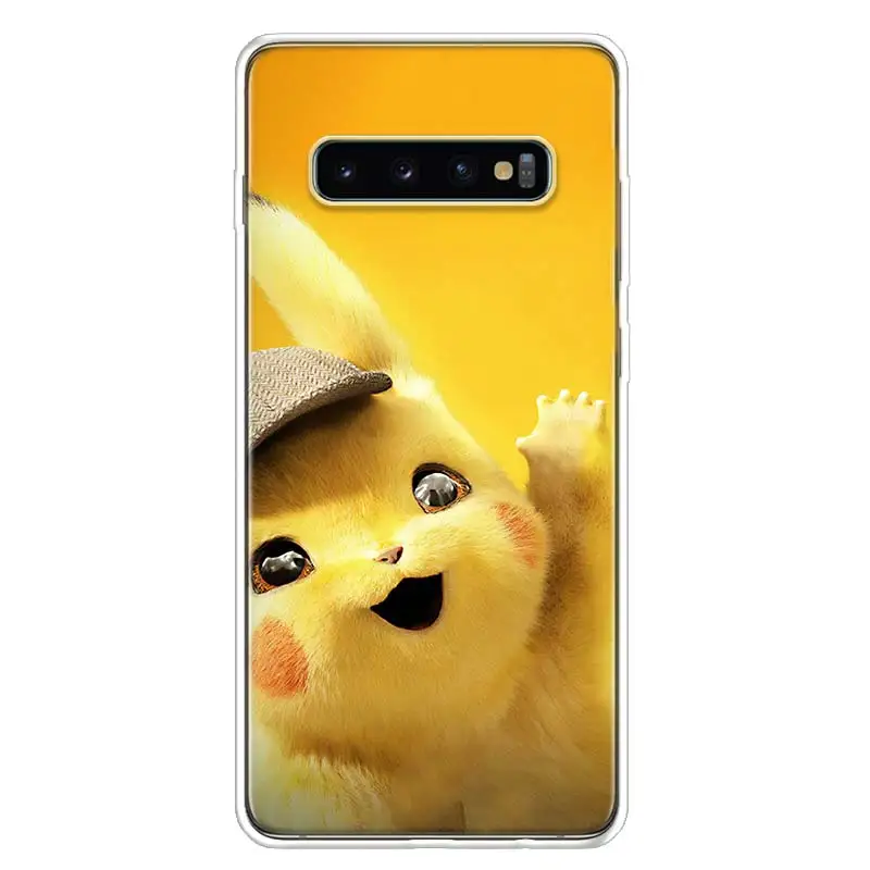 Пикачу обложка фильма чехол для телефона для samsung Galaxy A10 A20E A30 A40 A50 A70 A50S A80 M30S A6 A7 A8 A9 Plus+ Coque