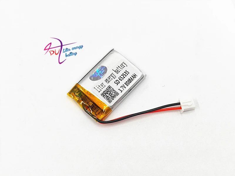 XHR 2P 2 54 652535 3 7 V 800MAH литий полимерная батарея 602635 Bluetooth беспроводной динамик|3.7v lithium