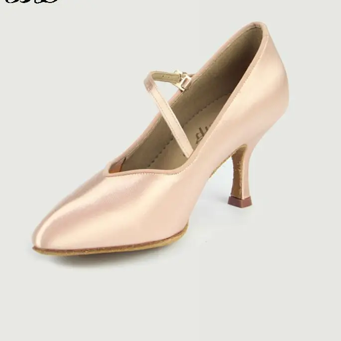 

Girl Sneakers Dance Shoes Ballroom Women Latin Shoes Modern Jazz Imported Satin Wear-Resistant Sole BD 138 Comfortable Shine