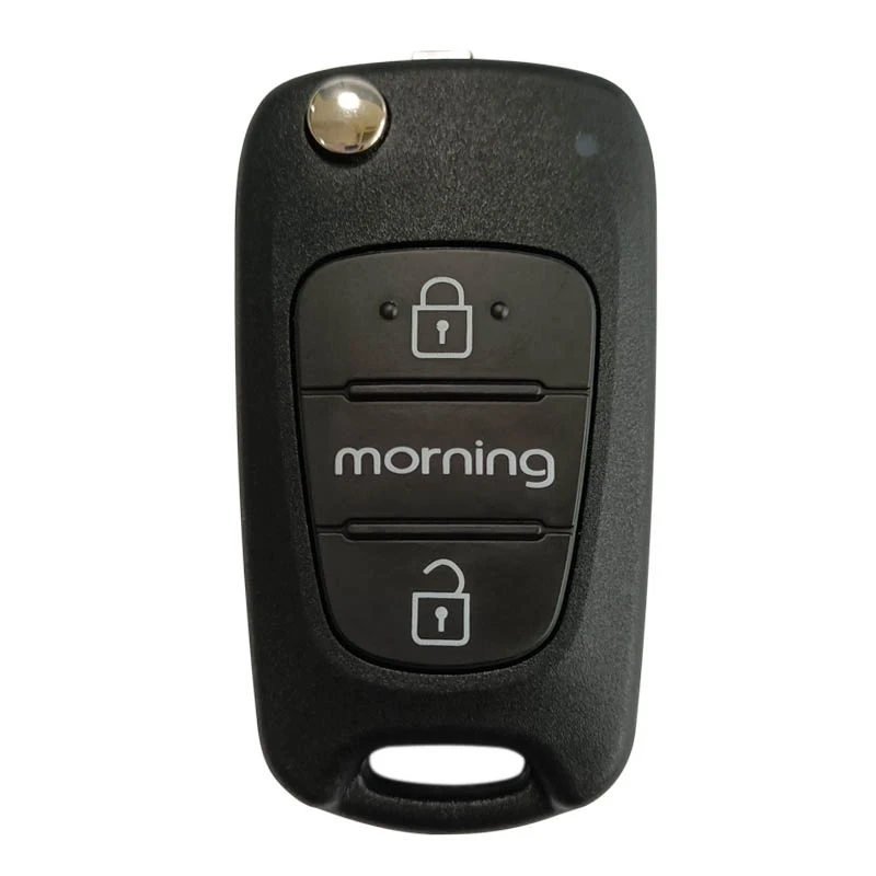 CN051132 Genuine For KIA Morning 2011+ Flip Remote Smart Auto Car Key Fob SEKS-KM10TX TOY40 Blade ID46 Chip 433MHz 2 Button | Автомобили и