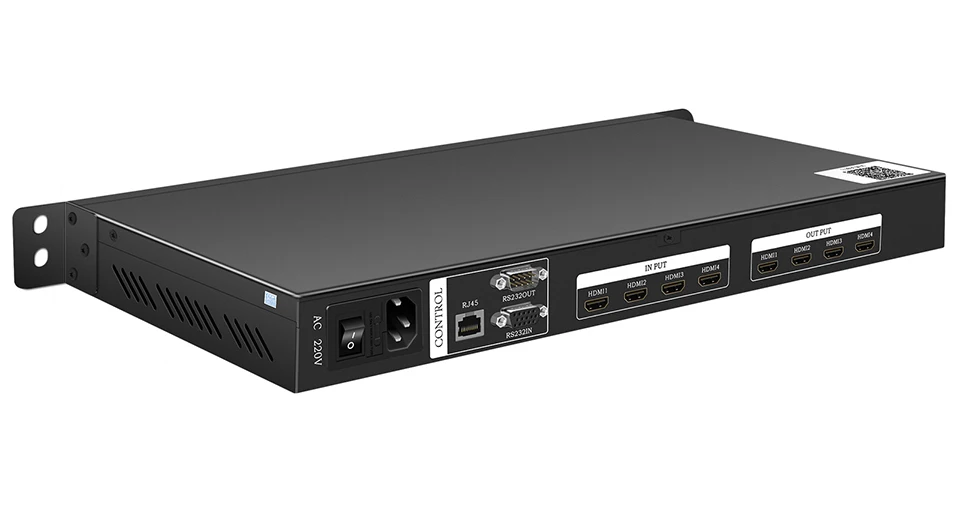 HDMI матрица 4-в-4-out коммутатор 4x4 4-4 RS232 последовательный порт с ИК Controlfor UHD - купить
