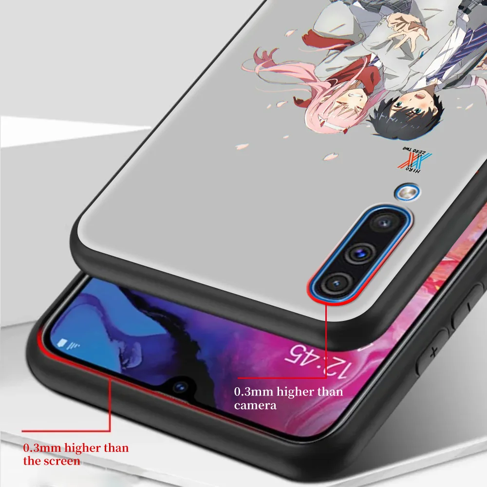 

Darling In The FranXX Case For Samsung Galaxy A50 A70 A30 A40 A10 A10e A10s A20 A20e Black Soft Phone Shell Cover Coque Fundas