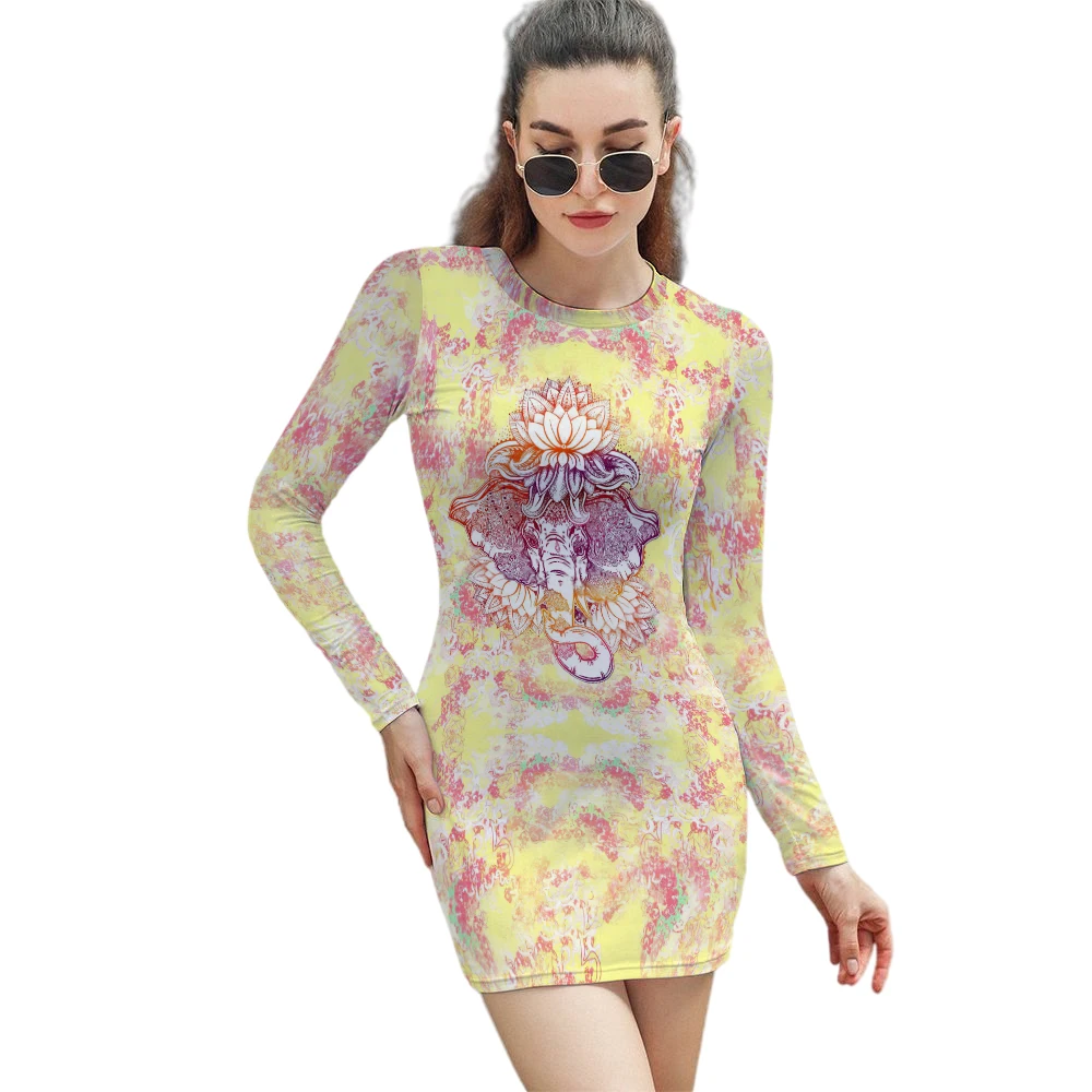 

Новинка, платье в пляжном стиле, Модные женские колготки большого размера с 3D принтом, пижама, быстросохнущая одежда с различным рисунком