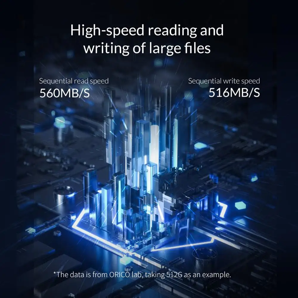 Твердотельный накопитель ORICO внутренний SSD-накопитель mSATA 128 ГБ 256 512 ТБ SATA жесткий