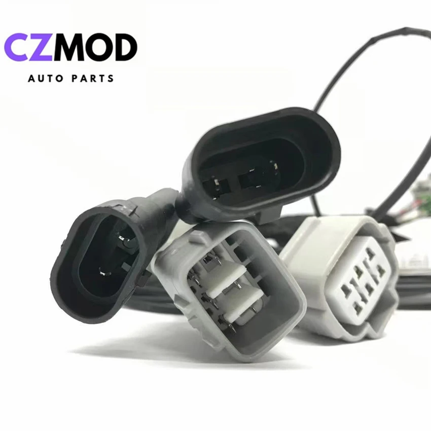 

CZMOD Car Headlight Modification Upgrade Transfer Wire Adapter Harness For Toyota Land Cruiser From 07-15 Halogen To 16-21 LED