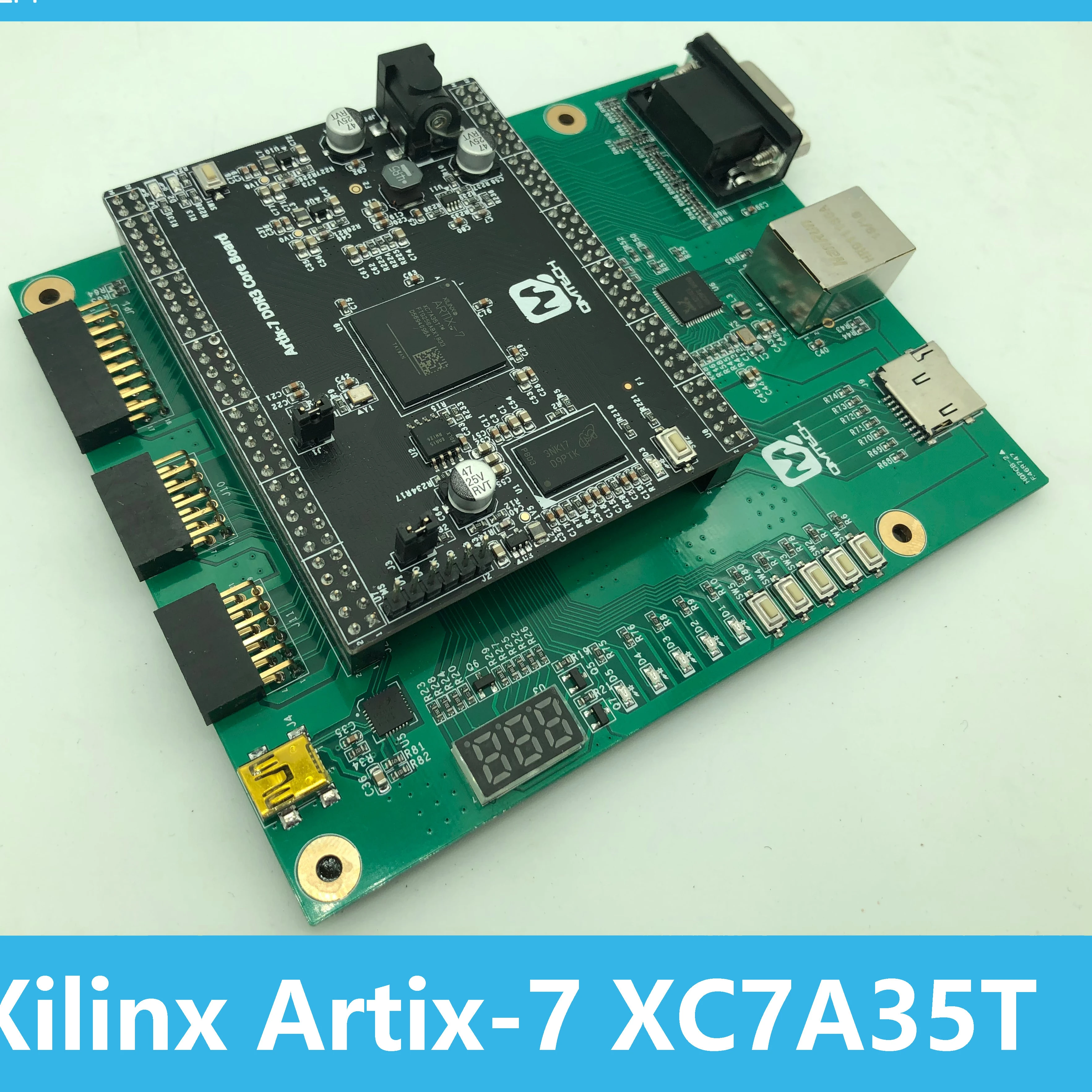 

Artix7 Artix-7 A7 Development Board XC7A35T DDR3 Xilinx FPGA Core Board
