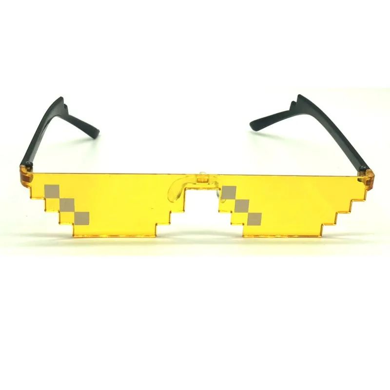 Смешные очки мозаика без тени солнцезащитные для вечеринок Карнавальный костюм