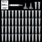 Прозрачные Пустые контейнеры для блеска для губ, 15 мл, 50 шт.