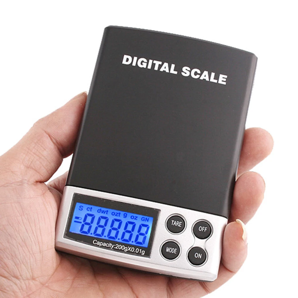 Портативные цифровые весы 100 г-1000 г высокоточные ювелирные с высокими