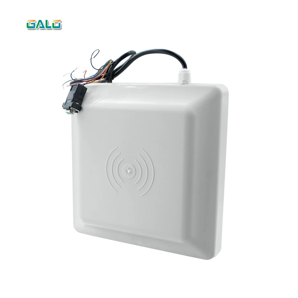 Считыватель карт UHF RFID интегрированная Антенна 7 дБи большой радиус действия 0 ~ 6 м