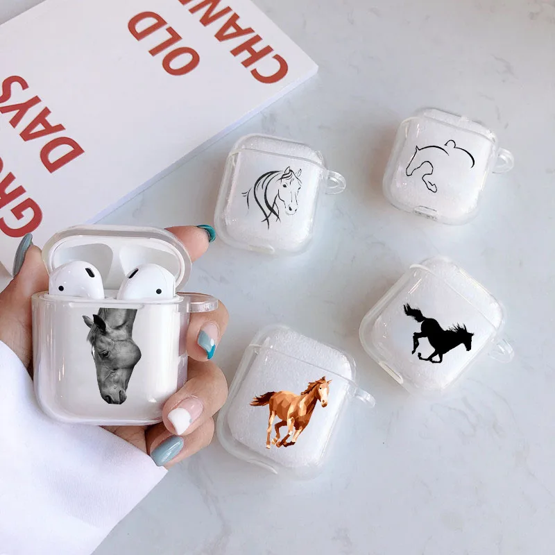 Мягкий чехол для наушников Фредерик The Great beauty horse зарядного футляра Apple Aipods