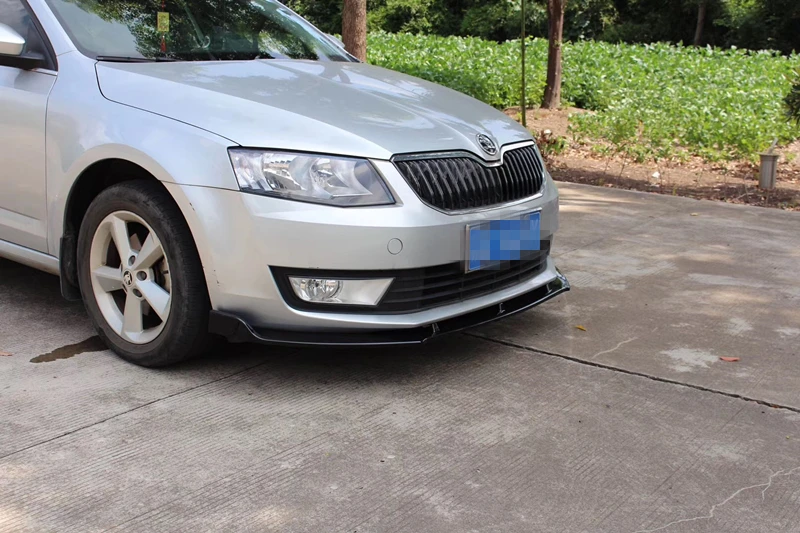 Задний спойлер для Skoda Octavia задний ABS диффузор переднего бампера 2015-2016 | Автомобили