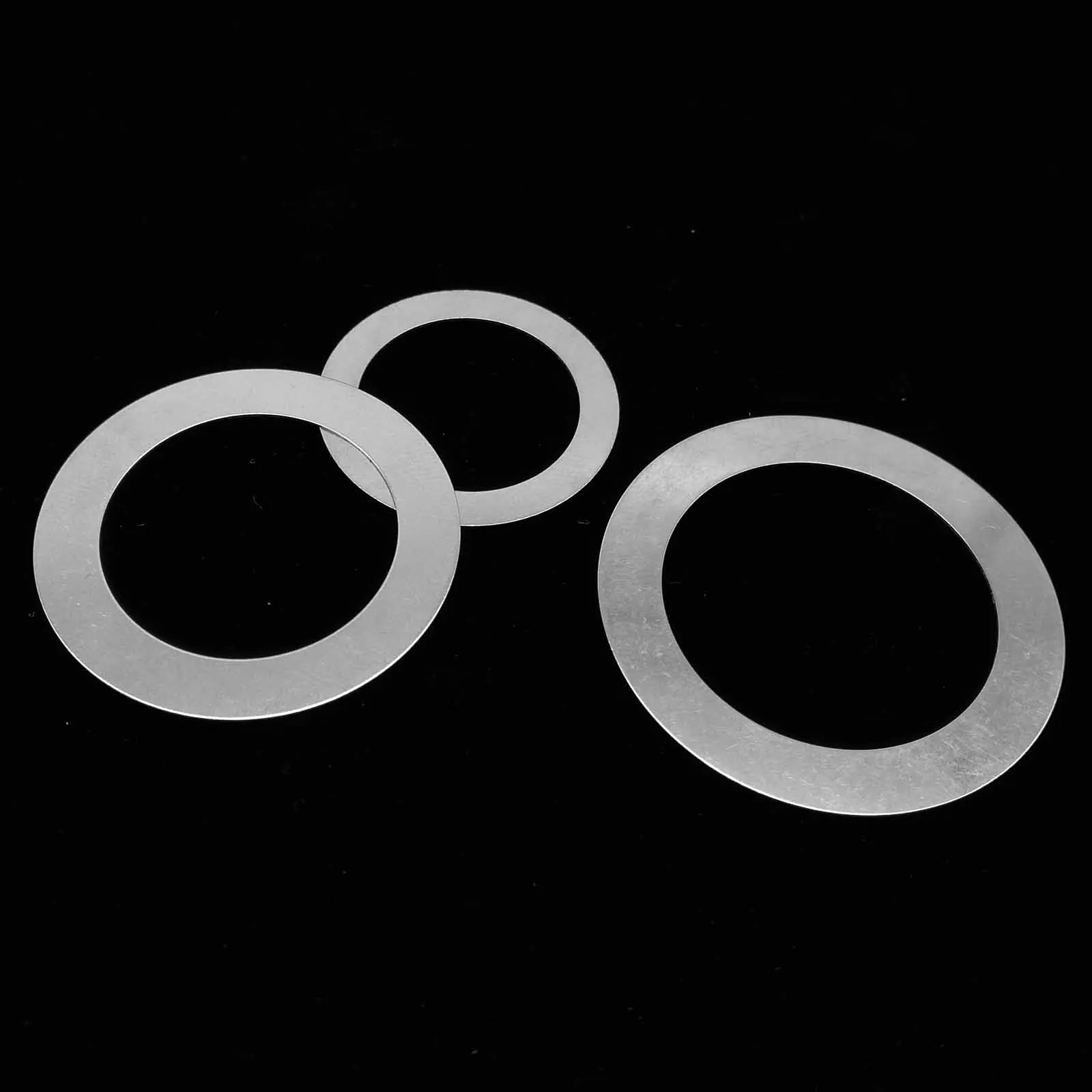 Ультратонкая плоская прокладка из нержавеющей стали супертонкая для шайбы 10 шт.