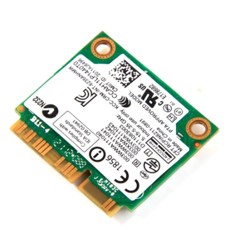 Беспроводная lan карта для ноутбука Intel 6235 Centrino Advanced N 6235AN 6235ANHMW Wi Fi Bluetooth 4 0 Half MINI PCIe