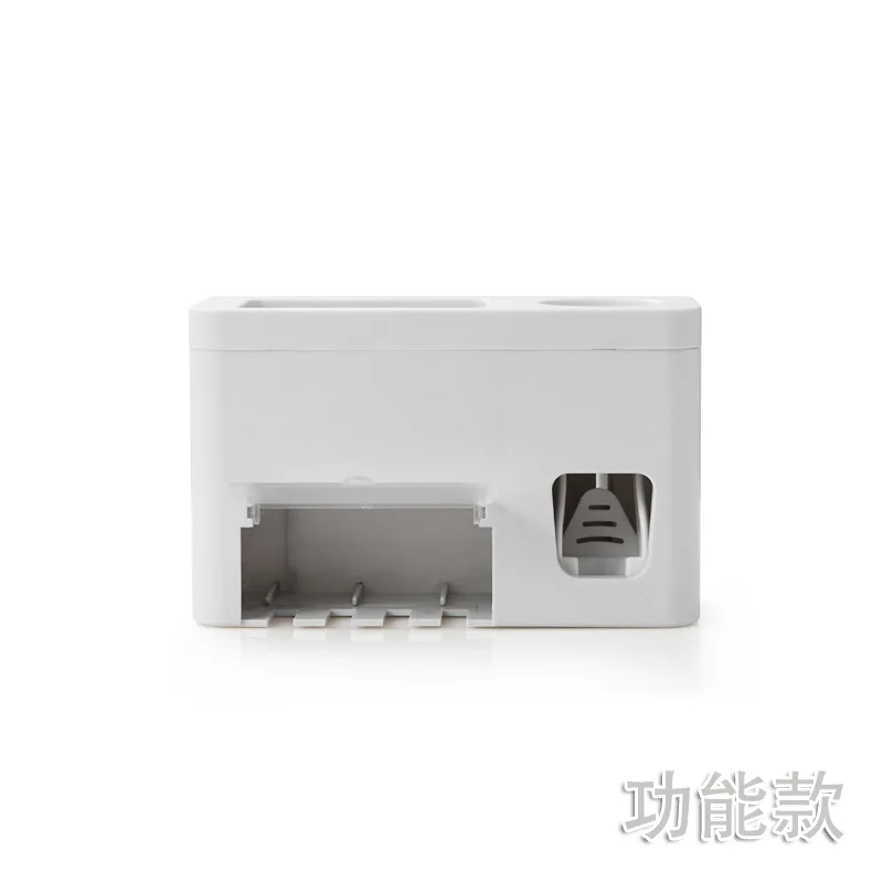 

Simple Wall-Mounted Seamless Stickers Automatic Toothpaste Dispenser Multi-Function Toothpaste Squeezer Toothbrush Toothpaste