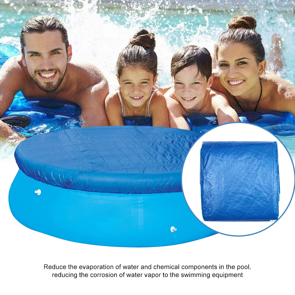 

Swimming Pool Ground Mat Swimming Pool Cover UV-resistant PE Rainproof Dust Cover Mat Swimming Pool Accessories