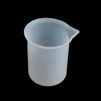 2020 new 1 pcs 100ml clear silicone handmade diy craft mixing measuring cup resin glue tool jewelry making hot sale high quality