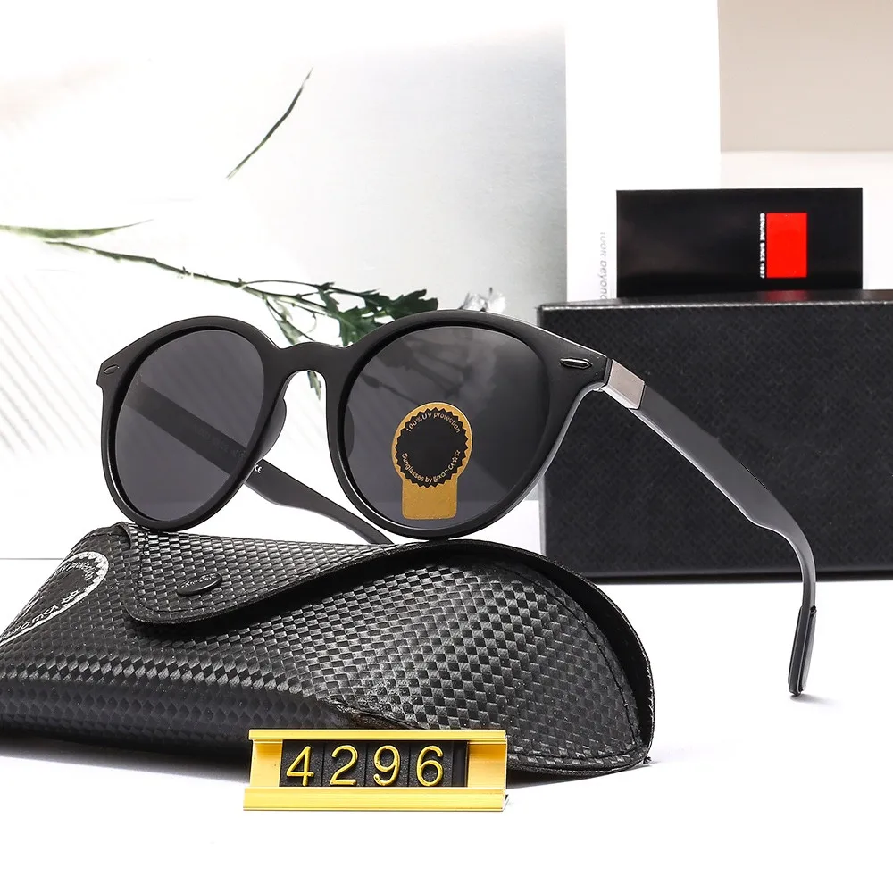 

4296 Sunglasses Men Polarized 2021 Retro Men Brand Designer Luxury Sun Glasses Classic Polaroid Mirror Outdoor Driving